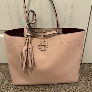 Tory burch McGraw tote pink